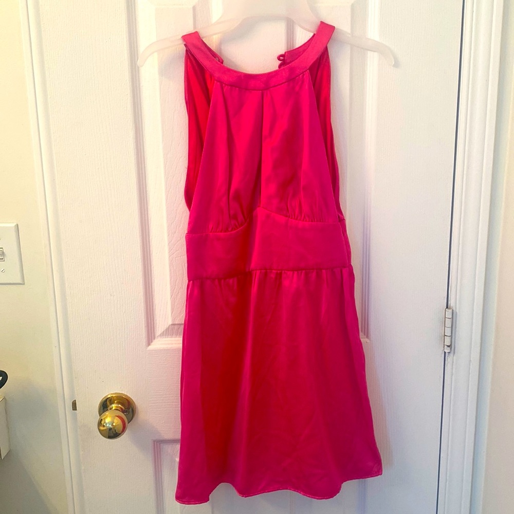 Zara fitted pink dress